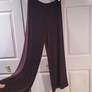 Brown Chico's flowy pants